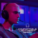 Skullcandy SLYR Pro Wired Gaming Headset With 50mm Drivers, Enhanced Sound Perception, AI Clear Voice Mic, Multi-Platform USB-C/3.5mm Support, Lightweight Comfort | Blue DigiHype - Image 4