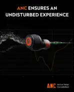 GravaStar Sirius Plus True Wireless Earbuds With Bluetooth 5.3, Hybrid ANC, 10mm Dynamic Drivers, RGB Ambient Lighting, 28-Hour Playtime, IPX4 Water Resistance | P9 PLUS ~ BLACK  - Image 4