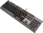 A4TECH FS100 Hot-Swappable Mechanical Keyboard, 3-Pin & 5-Pin Switch Support, N-Key Rollover, 10 Backlit Effects, 4M Memory, Windows/Mac Compatible  - Image 7
