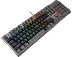 A4TECH FS100 Hot-Swappable Mechanical Keyboard, 3-Pin & 5-Pin Switch Support, N-Key Rollover, 10 Backlit Effects, 4M Memory, Windows/Mac Compatible  - Image 8