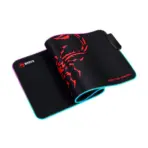 Marvo MG011 Rechargeable Mousepad – ARGB, Ultra-Smooth Surface, 4-Port USB Hub, Water-Resistant, Non-Slip Base - Image 4