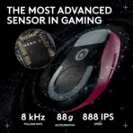 Logitech G PRO X SUPERLIGHT 2 Wireless Gaming Mouse With HERO 2 Sensor Up To 44,000 DPI, LIGHTSPEED 8K Polling, LIGHTFORCE Hybrid Switches, 95-Hour Battery, 60g Ultra-Light Design | PINK ~ 1 Month Warranty - Image 4