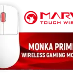 Marvo Monika G997W Wireless Gaming Mouse, 26,000 DPI, 6D Programmable Buttons, 4000Hz Polling Rate, 80M Clicks Durability, USB/USB-C, Ultra-Light 53g, Ergonomic Design