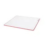 MARVO Gaming Mousepad Monka ZOWA L WH – Large Size, Low Profile, Anti-Slip Rubber Base, Stitched Edges, White Design