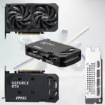 MSI GeForce RTX 5060 Ti 16GB GDDR7 SHADOW 2X OC PLUS Graphics Card With  2602 MHz Boost, 4608 CUDA® CORES , Blackwell Architecture, DLSS 4, Dual-Fan Cooling, PCIe Gen 5 - Image 9
