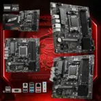 MSI PRO B650M-P ProSeries Motherboard (AMD Ryzen 9000/8000/7000 Series Processors, AM5, DDR5, PCIe 4.0, M.2, SATA 6Gb/s, USB 3.2 Gen 2, HDMI/DP, 2.5Gbps LAN, mATX) - Image 4