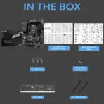 MSI PRO Z790-P II ATX Motherboard With Intel Z790 Chipset, LGA 1700 Support, 4 DIMMs DDR5 7200+MHz OC, PCIe 5.0, 4x M.2 Gen4, 2.5G LAN, USB 20Gbps , for Intel® Core™ 14th/ 13th/ 12th Gen Processors - Image 8