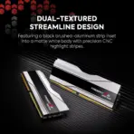 G.SKILL Trident Z5 Neo RGB Series DDR5 RAM 64GB Kit (2X 32GB) 6000MT/s CL36 1.35V (PC5 48000) , AMD Expo & Intel XMP 3.0 Desktop Computer Memory U-DIMM | Matte White F5-6000J3636F32GX2-TZ5NRW - Image 4