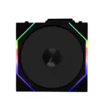 Lian Li UNI Fan TL Wireless 120 Reverse Blade ARGB Fan With 2300 RPM, 34dB Noise, 12V 4-Pin Power, Infinity Mirror, Daisy-Chain Lighting, Single Pack Black - Image 4