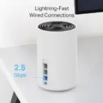 TPLINK DECO XE75 PRO AXE5400 V3 Tri-Band Mesh Wi-Fi 6E System (3-Pack), 2.5G Port, 6GHz, AI Mesh, Up to 7200 ft² Coverage, Connect 200 Devices, HomeShield Security - Image 4