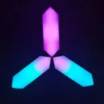 Smart 3D LED RGB Wall Lights, Smart RGBIC Hexagon Shape Lights 20 Cm Each  – App Control  Or Remote Control – Music Sync – For Gaming Room Streaming , Gaming Setup, Home Décor , (6 Panels / Pack) - Image 13