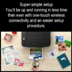 Canon PIXMA TS3640 Compact Wireless Inkjet Printer With Copy & Scan Functions, Smartphone & Cloud Friendly, 4800x1200 dpi, Borderless 5x7" Photos, FINE Cartridges, AirPrint, Cloud Link & 1.5" LCD Screen - Image 3