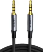 UGREEN AUX 3.5mm Audio Braided 4-Pole Cable with TRRS Stereo Aux Jack , 5 meters Hi-Fi Shielded Male-To-Male Cord With Mic Support, Gold-Plated Plugs, Nylon Braid, Universal Compatibility |  90788  - Image 8