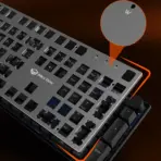Meetion MK009 Pro Hot-Swap Mechanical Keyboard | 104-Key Anti-Ghosting, Red Switches, RGB Lighting, Metal Panel, Volume Knob, Macro Support, Type-C, 50M Keystrokes - Image 14
