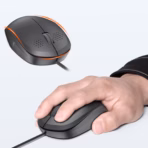 MEETION C235 Silent Wired Keyboard & Mouse Combo | Full-Size | Splash-Proof | USB Plug & Play | 104 Keys | 1200 DPI Mouse | Whisper-Quiet | Black - Image 8