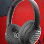 BLOODY MH360 Wireless Headset – 35H Playback, Bluetooth v5.3, ENC Omni Mic, M.O.C.I. Sound Tech, 3-Way Folding, USB-C Fast Charging, 3.5mm Audio – Black