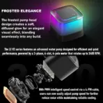 DeepCool LE240 V2 CPU Liquid Cooler 240mm Radiator With Frosted Pump 2x ARGB Fans Anti-Leak Tech PWM Control Intel LGA1851/1700/1200 AMD AM5/AM4 | BLACK  - Image 3