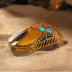 GRAVASTAR Mercury X Pro 8K Wireless Worn Edition-Yellow Gaming  Mouse with X Pro 8000Hz RGB Dongle – Lightweight 49g, PAW 3950 32K DPI, Tri-Mode Connectivity, RGB, Magnesium Alloy Skeleton | Battle Worn-Yellow  - Image 15