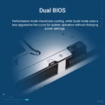 ASUS Prime GeForce RTX 5070 White OC Edition 12GB GDDR7 Graphics Card – AI 988 TOPS, 2587MHz OC Mode, 6144 CUDA Core, DLSS 4, PCIe 5.0, 2.5-Slot SFF Design, Dual BIOS, Axial-Tech Cooling, Blackwell Architecture Powerhouse - Image 5