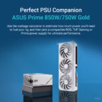 ASUS Prime GeForce RTX 5070 White OC Edition 12GB GDDR7 Graphics Card – AI 988 TOPS, 2587MHz OC Mode, 6144 CUDA Core, DLSS 4, PCIe 5.0, 2.5-Slot SFF Design, Dual BIOS, Axial-Tech Cooling, Blackwell Architecture Powerhouse - Image 6
