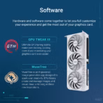 ASUS Prime GeForce RTX 5070 White OC Edition 12GB GDDR7 Graphics Card – AI 988 TOPS, 2587MHz OC Mode, 6144 CUDA Core, DLSS 4, PCIe 5.0, 2.5-Slot SFF Design, Dual BIOS, Axial-Tech Cooling, Blackwell Architecture Powerhouse - Image 7