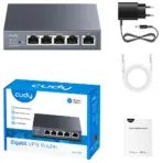 Cudy Gigabit Multi-WAN VPN Router, Up to 4 Gigabit WAN Ports, SMB Router, Load Balance, Lightning Protection, PPTP L2TP WireGuard OpenVPN IPsec VPN Router | R700 | NO WARRANTY - Image 7