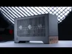 Fractal Terra Graphite Mini-ITX Case With Solid Walnut Front, 8mm Aluminum Panel, PCIe 4.0 Riser, Adjustable Spine, 322mm GPU Support, SFX PSU, Dual SSD Mounts ~ FD-C-TER1N-01v - Image 12