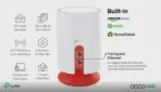 TP-Link Deco Voice X20 AX1800 Whole Home Mesh Wi-Fi 6 System with Alexa Built-In, Dual-Band Wi-Fi, Gigabit Ports, Coverage up to 4000 ft2 ,1.5 GHz Quad-Core CPU, HomeShield Security, Pack of ONE - Image 5