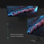 Gigabyte GS25F2 Gaming Monitor 24.5" FHD 200Hz Super Speed IPS, 1ms GTG, 120% sRGB, HDR10, OSD Sidekick, Smart OD, Crosshair, Dual HDMI, VESA Mountable , Tilt: -5° ~ +20° | BLACK - Image 6