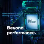 CPU Intel Core i3-13100 13th Gen Desktop Processor 4 cores (4 P-cores + 0 E-cores) 8-Threads 12MB Cache, up to 4.5 GHz ; 60 W Raptor Lake Processor Base Power ;  110W Maximum Turbo Power | TRAY ~ PULL-OUT - Image 3
