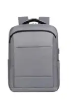 Business Slim Formal Laptop Backpack for up to 15.6 Inch - Durable Oxford Textile - USB Charging Port - Organized Compartments - Waterproof - Heavily Padded for Sensitive Electronics Impact Protection - GREY - Image 13