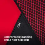 HyperX Pulsefire Mat Gaming Mouse Pad Cloth (L) With Anti-Fray Stitching, Precision-Tuned Surface, Anti-Slip Rubber Base, And Comfortable Foam Padding | BLACK  450mm x 400mm x 3mm - Image 5