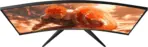 AOC 31.5-Inch Curved Gaming Monitor, FHD VA, 240Hz, 0.5ms MPRT, FreeSync Premium, 1500R, HDMI, DisplayPort, VGA, VESA | REFURB / 1 MONTH WARRANTY ~ C32G2ZE/BK  - Image 5