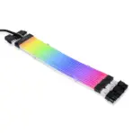 Lian Li Strimer Plus V2 24-Pin ARGB Extension Cable Black, 220mm, Silicone/TPE, 120 LEDs, L-Connect 3 Controller Included, Customizable Lighting, Quick Sync - Image 3