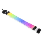 Lian Li Strimer Plus V2 24-Pin ARGB Extension Cable Black, 220mm, Silicone/TPE, 120 LEDs, L-Connect 3 Controller Included, Customizable Lighting, Quick Sync - Image 4