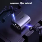 UGREEN 8K HDMI Female To Female Extender Adapter –  HDMI 2.1, 8K@60Hz, HDR10+, 3D Support, Up To 10m Extension, Space Gray Aluminum Alloy Build | HD159 90592  - Image 7