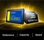 ADATA Ultimate 256GB 3D-Nand 2.5 Inch Sata 6Gb/s SSD - 256GB Solid State Drive, AULT-SU680-256GR , Black - Image 4