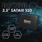DATO DS700 256GB 2.5″ SATAIII SSD With 535MB/s Read, 500MB/s Write, Smart SLC Caching, Shock-Resistant Build, Low Power Use, Silent Operation, Lightweight Design, HDD Upgrade Ready | DS700SSDA-256GB - Image 2