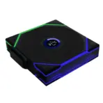 LIAN LI UNI FAN TL Wireless 120 Reverse Blade ARGB Triple Pack 120mm Black LCP Blades FDB Copper Bearing Dual Zone RGB Infinity Mirror Daisy Chain POGO L-Connect 3 - Image 2