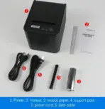 Xprinter  XP-80T POS Thermal Receipt Printer, 80mm , Auto Cutter, Cash Drawer Connection Port, USB / USB+Lan Interface, Support Windows/Mac/Linux, Restaurant Kitchen Printer for ESC/POS - With 1 roll Paper - Image 5