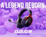 HyperX Cloud III Wireless – Gaming Headset for PC, PS5, PS4, up to 120-hour Battery, 2.4GHz Wireless, DTS Spatial Audio, 53mm Angled Drivers, Memory Foam, Durable Frame, 10mm Microphone, Black/Red