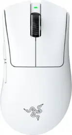 Razer DeathAdder V4 Pro Ultra-Lightweight 56g Wireless Esports Mouse With 45K DPI Focus Pro Sensor, 8K Hz HyperPolling, Optical Scroll Wheel, Gen-4 Switches, 150h Battery | WHITE - Image 8
