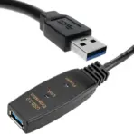 USB 3.0 Type-A Male to Female Extension Cable, 10 Meters, Blue, Up to 5Gbps, Double-Shielded 28AWG + 24AWG, USB 2.0 and 1.1 Compatible - Image 2
