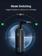 UGREEN 2-in-1 Bluetooth 5.0 Receiver & Transmitter – AUX Wireless Audio Adapter, 3.5mm Jack, Dual Mode for TV, PC, Home Theater, Car Stereo, Headphones - Image 3