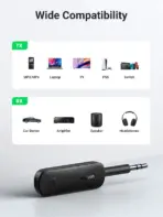 UGREEN 2-in-1 Bluetooth 5.0 Receiver & Transmitter – AUX Wireless Audio Adapter, 3.5mm Jack, Dual Mode for TV, PC, Home Theater, Car Stereo, Headphones - Image 8