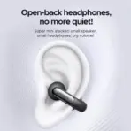 UGREEN HiTune S5 Black Open Ear Clip Wireless Earbuds with Bluetooth 5.4, 30-Hour Playback, 12mm Dynamic Drivers, AI ENC Calls, 80ms Low Latency, IPX5 Rating, USB-C Fast Charging - Image 4