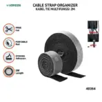 UGREEN VELCRO SELF ADHESIVE CABLE ORGANISER | Strong Adhesion | Reusable | 2m Length 20mm Width - Image 3