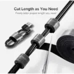 UGREEN VELCRO SELF ADHESIVE CABLE ORGANISER | Strong Adhesion | Reusable | 2m Length 20mm Width - Image 8