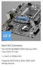 MSI PRO H610M-B DDR4 Micro-ATX Motherboard, LGA1700 , DDR4 3200, PCIe 4.0 x16, M.2 PCIe 3.0 x4, 1Gb LAN, HDMI 2.1, 4 SATA, 10 USB, TPM & 7.1 Audio, for Intel 14th/13th/12th Gen Core - Image 5