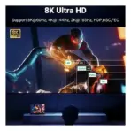 ULTRA HD 8K DISPLAYPORT 1.4 MALE TO MALE CABLE UGREEN DP114 - 80391 - Image 7